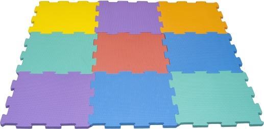 Productafbeelding Happy Baby Puzzel Vloermatten 9 stuks (9 onderdelen)