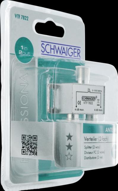 Produktbild Schwaiger Verteiler 2-fach (Verteiler)