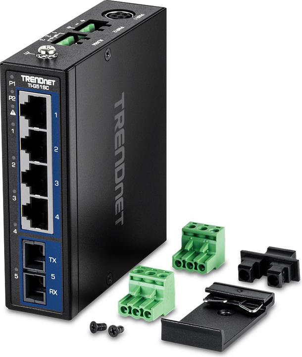 Image du produit Trendnet 5-Port Durci Industriel Go (5 Ports)
