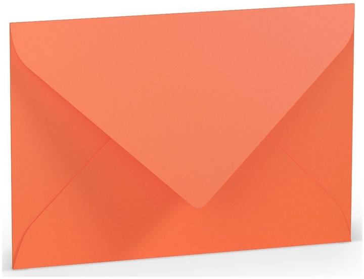 Produktbild Paperado Briefumschläge B6 Seidenfutter Nassklebung VE=5 Stück Coral (B6, 5 x)
