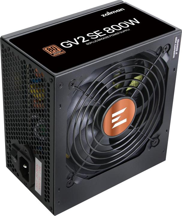 Actual product image Zalman NET Gigamax ZM800-GV2SE, 800W 80Plus PSU (800 W)