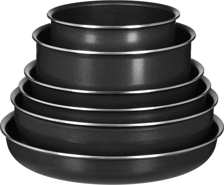 Produktbild Tefal Ingenio Easy Cook Clean (28 cm, Pfannenset + Topfset, Aluminium, Edelstahl)