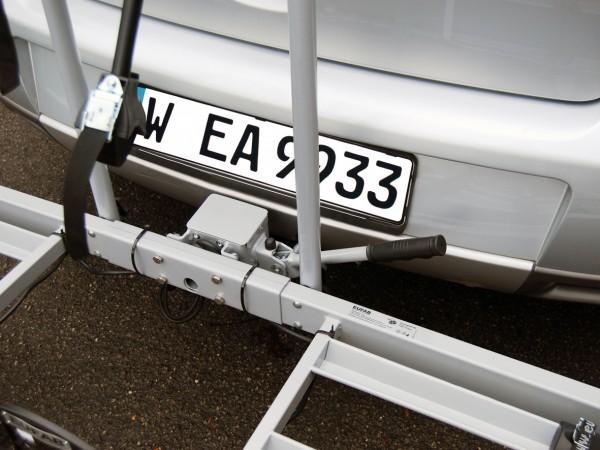 Produktbild Eufab Schnellverschluss für Fahrradträger, abschliessbar zum Nachrüsten (Silber)