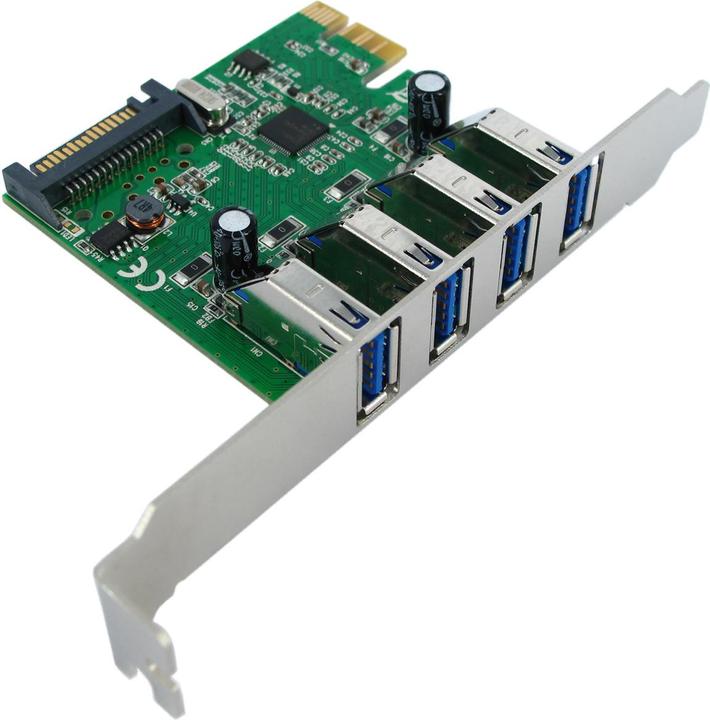 Immagine prodotto Value Scheda PCI Express, USB 3.2 Gen 1, 4 porte