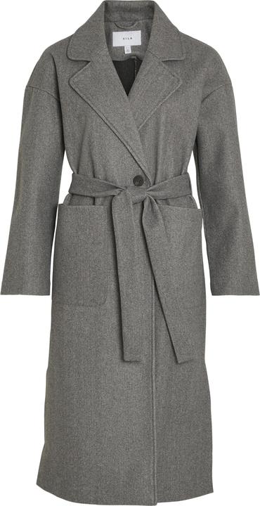 Actual product image Vila Long tied coat (42)