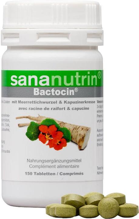 Image du produit Sananutrin Bactocin en comprimés (150 pièce(s), Cachets, 73 g)