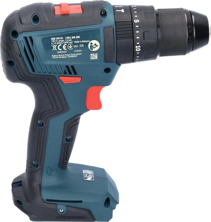 Immagine prodotto Bosch Professional Bosch GSB 18V-55 Trapano a percussione a batteria professionale 18 V 55 Nm Brushless + 1x Batteria (Batteria ricaricabile)