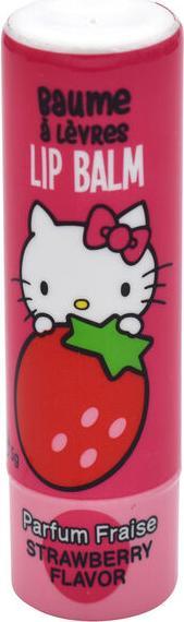 Actual product image Take Care Hello Kitty lip balm