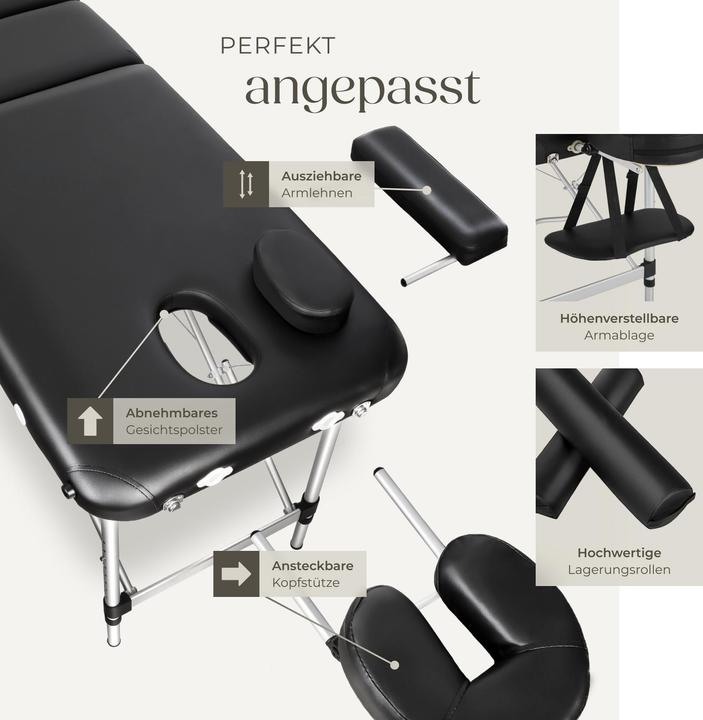 Produktbild tectake 2 Zonen Massageliege
