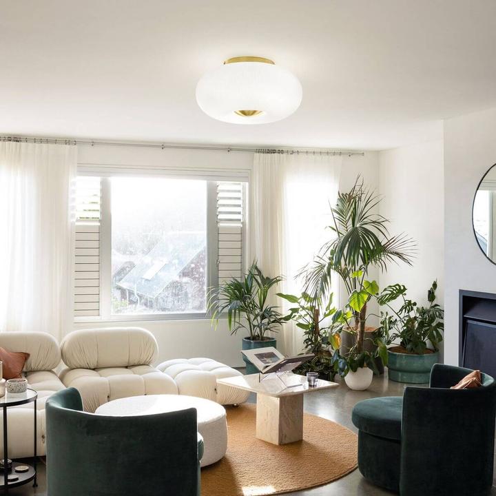 Image du produit Ideal lux ARIZONA GX53 plafonnier 5x ⌀500mm dimmable blanc blanc chaud 214511 (910 lm, GX53)