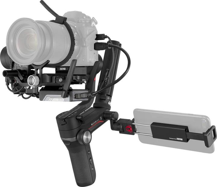 Immagine prodotto Zhiyun WEEBILL-S Kit Pro per la trasmissione delle immagini (Fotocamera di sistema, Fotocamera reflex, 3 kg)
