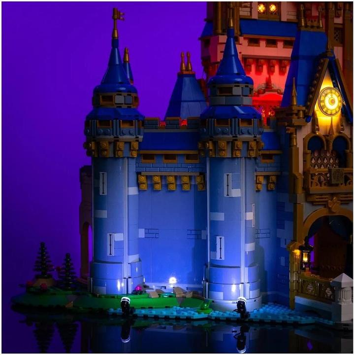 Actual product image Light my bricks LMB 2.0 LEGO® 43222# Disney Castle Light Kit