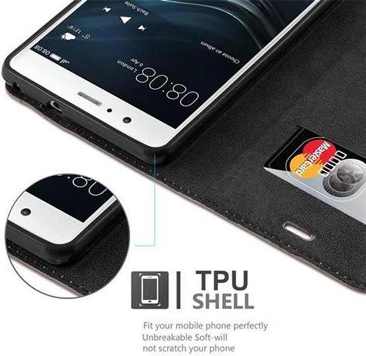 Produktbild Cadorabo Book Invisible Magnet Cover (Huawei P9 Lite)