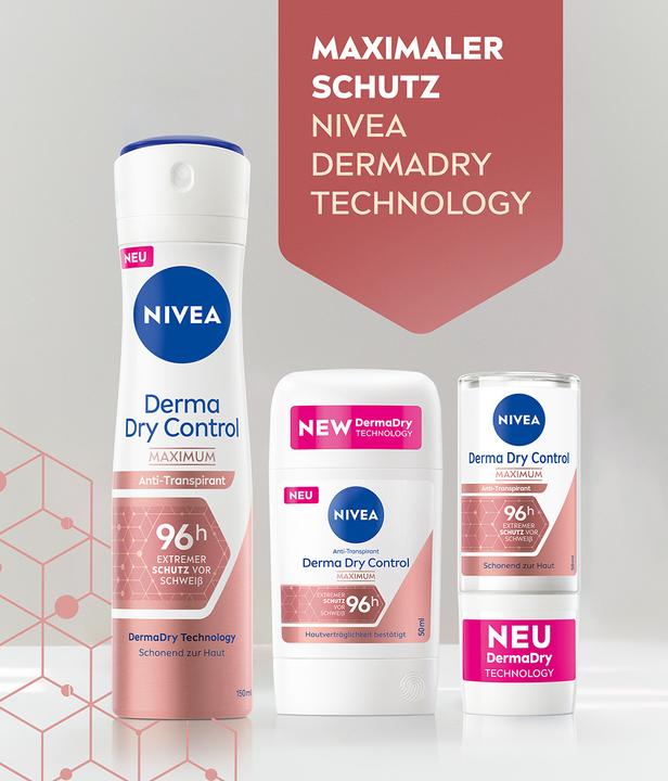 Produktbild NIVEA Derma Dry Control Maximum (Roll-on, 50 ml)