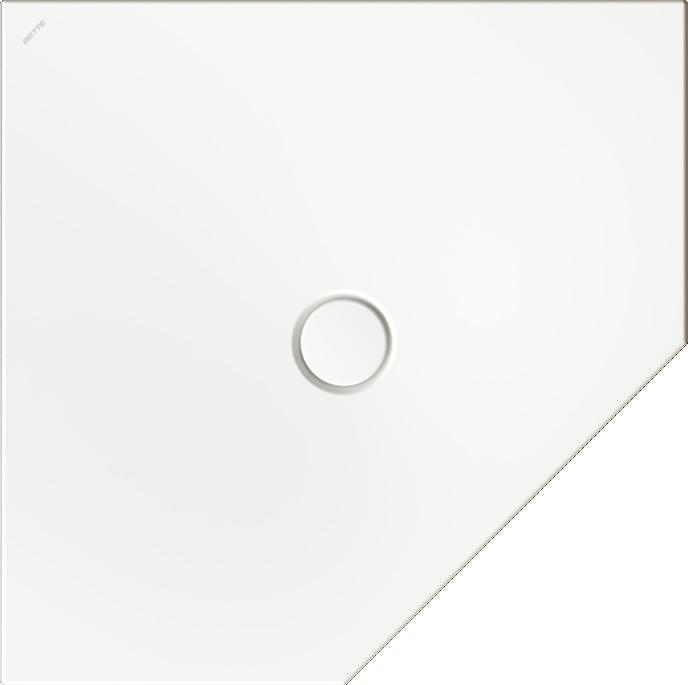 Actual product image Bette Floor Caro Shower tray 7191, 90x90cm