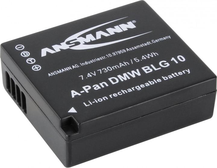 Produktbild Ansmann A-Pan DMW-BLG10 730mAh 7,4V (Kamera Akku)
