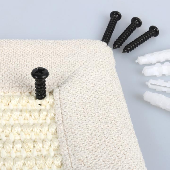 Actual product image EBI Krappa Square (1.50 cm, Black sisal)