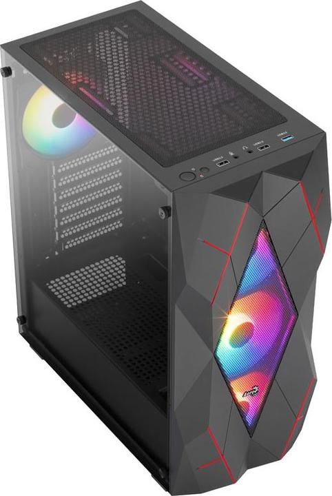 Produktbild AeroCool Volcan-G-BK-v1 (mATX, ATX, Mini-ITX)