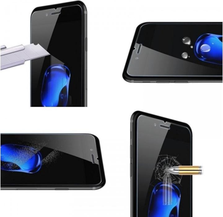 Actual product image Screenguard Apple iPhone 8 Protective Glass Film Case Friendly Design (1 Piece, Apple iPhone 8)