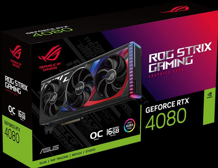Actual product image ASUS ROG Strix GeForce RTX 4080 OC Edition (16 GB)