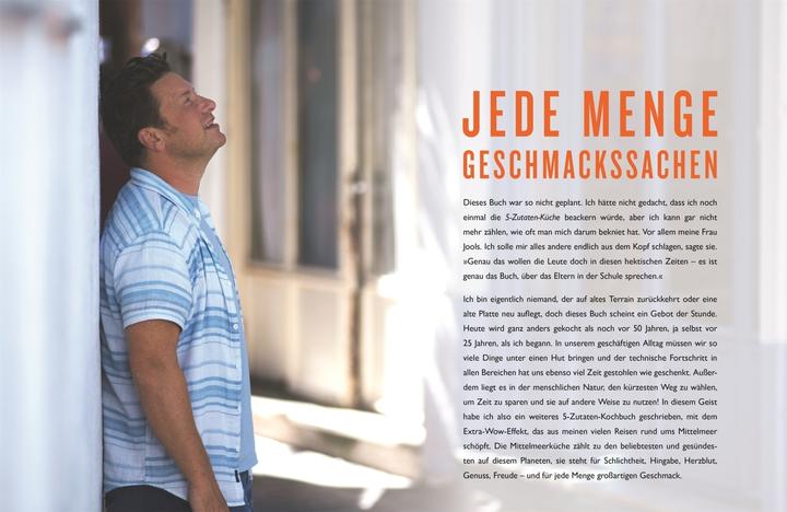 Produktbild 5 Zutaten mediterran (Deutsch, Jamie Oliver, Helmut Ertl, 2023)