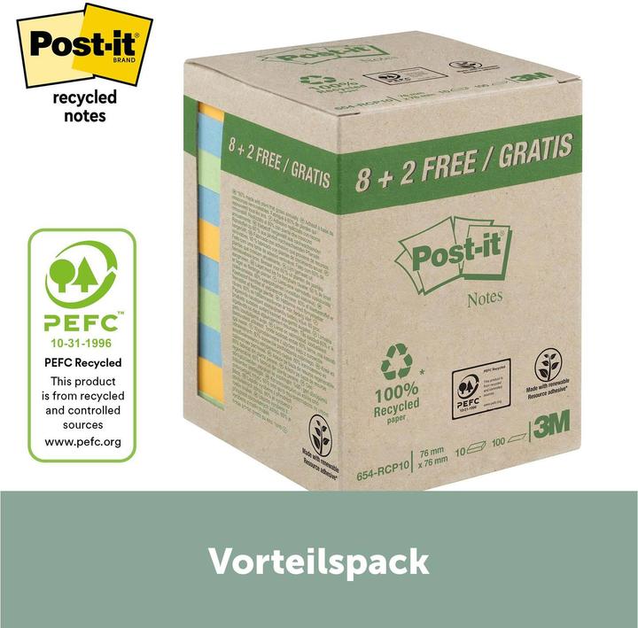 Produktbild Post-it Notizzettel (76 x 76 mm)