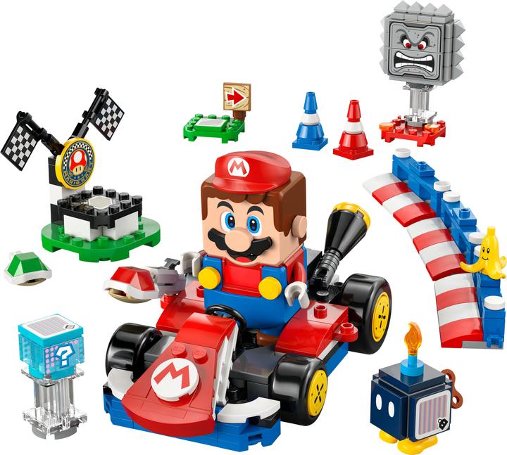 Immagine prodotto LEGO Mario Kart - Kart interattivo LEGO Mario & Standard (72043, LEGO Super Mario)