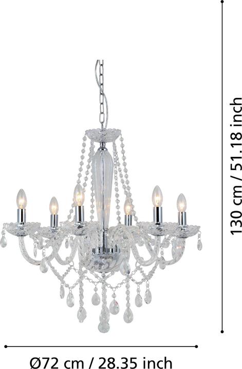 Actual product image EGLO Basilano 1 (72 cm)