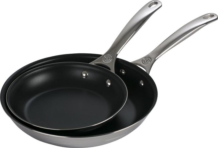 Actual product image Le Creuset 3-ply Plus (26 cm, Frying pan, Stainless steel)