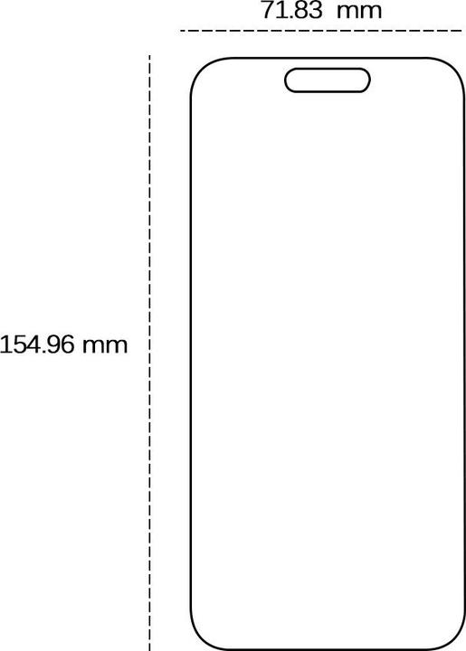 Produktbild OEM Gehärtetes Glas 2,5D für iPhone 16 Plus 6,7" (Apple iPhone 16 Plus)