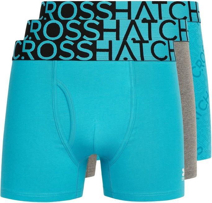 Immagine prodotto Crosshatch Pantaloncini da uomo Typan (confezione da 3) (M, confezione da 3)