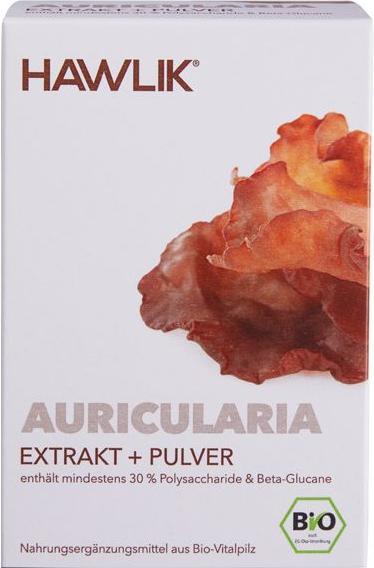 Image du produit Hawlik Extrait d'Auricularia + poudre Gélule (120 pièce(s), Capsules, 108 g)