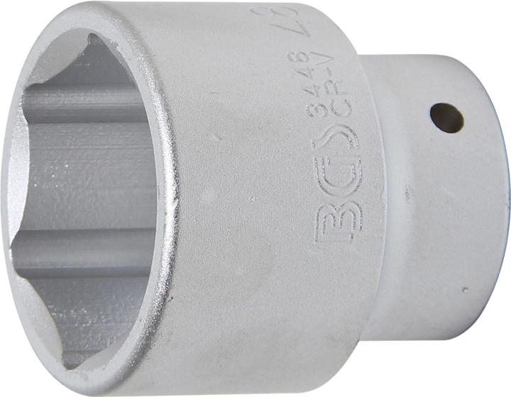 BGS Steckschlüssel-Einsatz Sechskant Antrieb Innenvierkant 20 mm (3/4") SW 48 mm (48 mm)