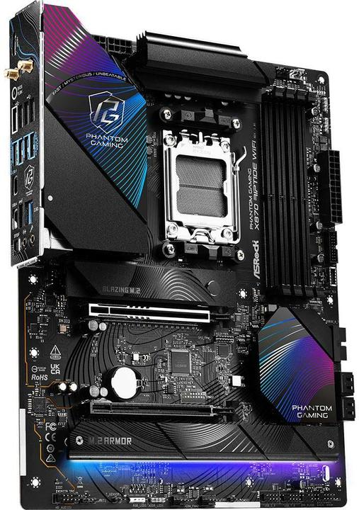 Image du produit AsRock Phantom Gaming X870 Riptide WiFi (AM5, AMD X870, ATX)