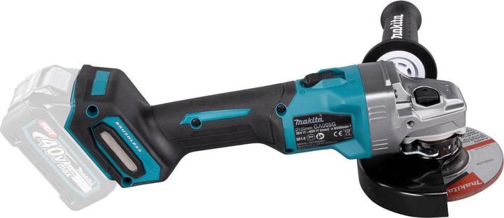 Actual product image Makita 40V Battery Angle Grinder GA005GZ (125 mm)