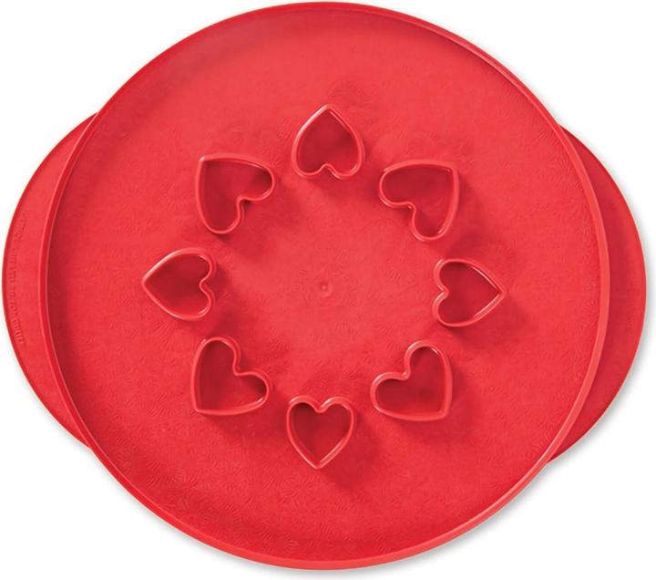 Productafbeelding Nordic Ware Raster & Harten Omkeerbare Taart Uitsnijder
