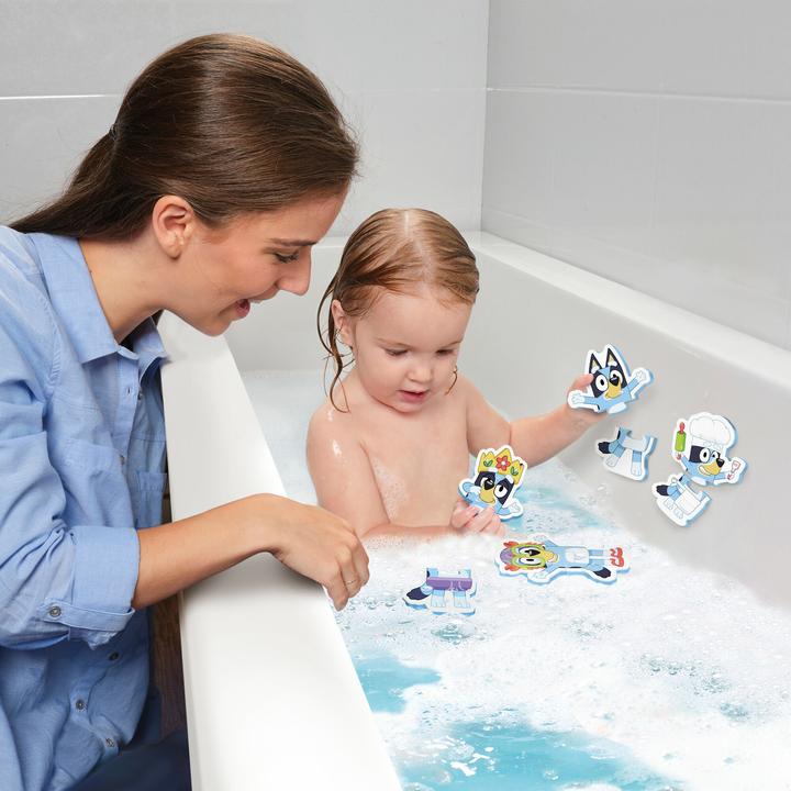 Actual product image Tomy Bluey Puzzle de bain