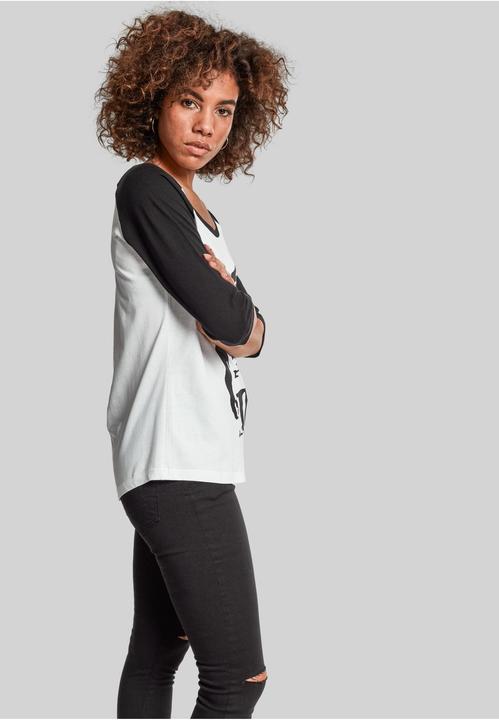 Produktbild Merchcode Ladies Brandalised - Banksy's Graffiti Ape Raglan Tee (5XL)