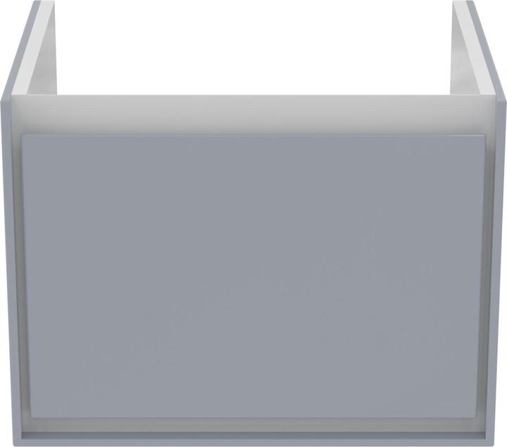 Produktbild Ideal Standard IDS Waschtischunterschrank CONNECT AIR 535mm f Cube Air 60cm hgrau gl / we ma (53 x 41 x 40 cm)