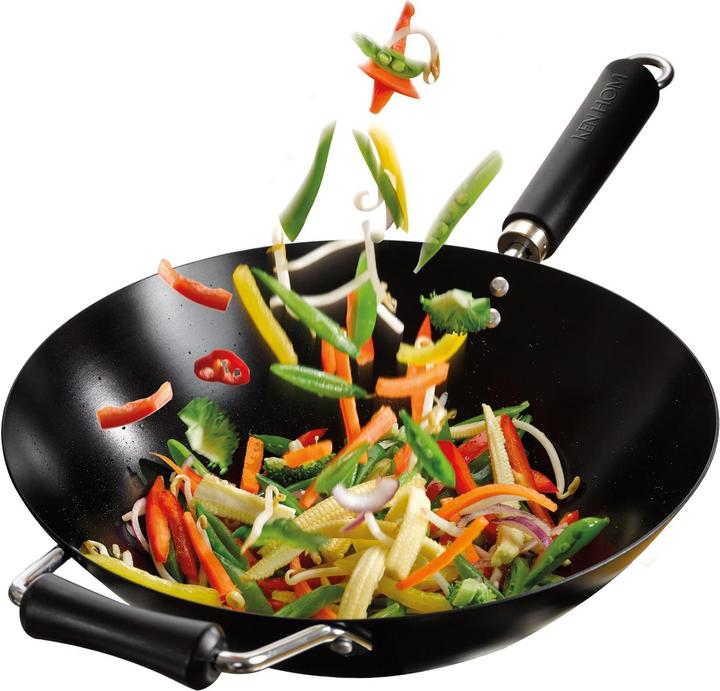 Produktbild Ken Hom Performance Wok (36 cm, Wok Pfanne, Eisen, Stahl)