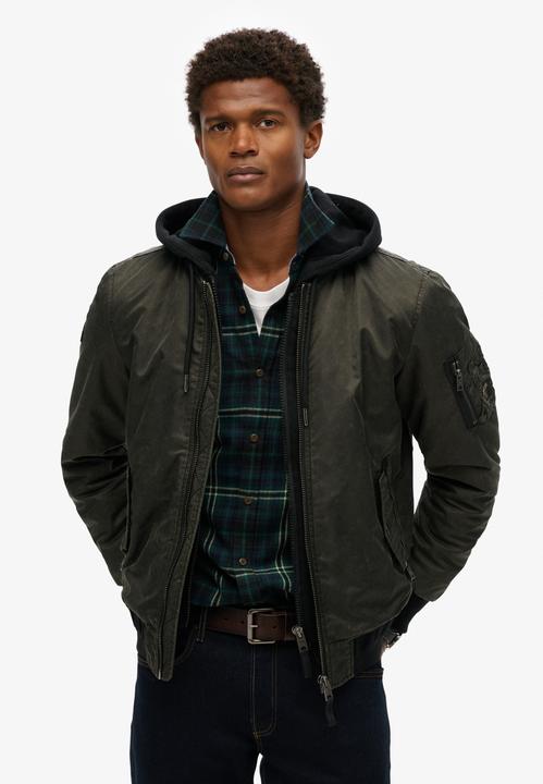 Immagine prodotto Superdry MA1 Bomberjacke im Militär-Stil (M)