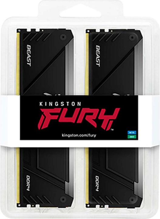 Actual product image Kingston KF436C18BB2AK4/128 (2 x 32GB, 3600 MHz, DDR4-RAM, DIMM)