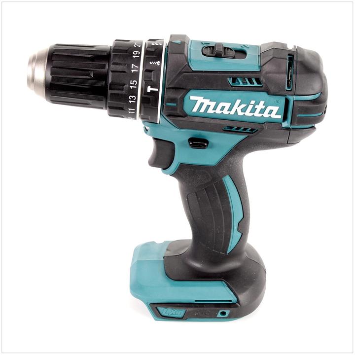 Produktbild Makita DHP 482 RFJ Akku Schlagbohrschrauber 18V 62Nm SDS Plus + 2x Akkus 3,0Ah + Ladegerät im Makpac (Akkubetrieb)