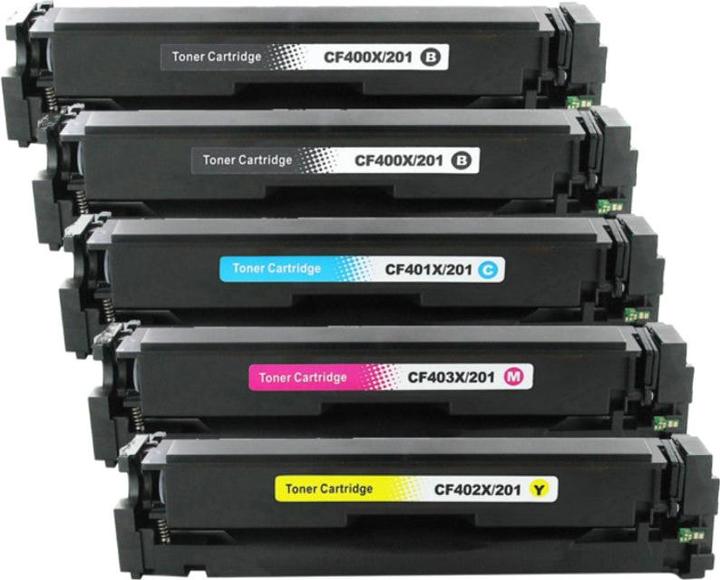 Produktbild Hermex Alternativer Toner zu HP 201X XL (M, BK, Y, C)