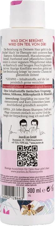 Immagine prodotto Jean & Len Shampoo riparatore all'olio di cocco e macadamia (300 ml, Shampoo liquido)