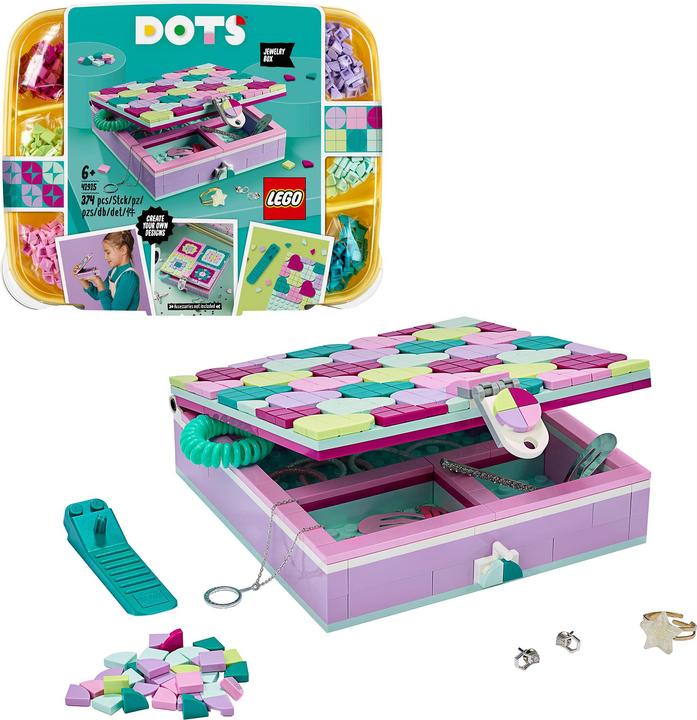 Actual product image LEGO jewellery box (41915, LEGO Dots)