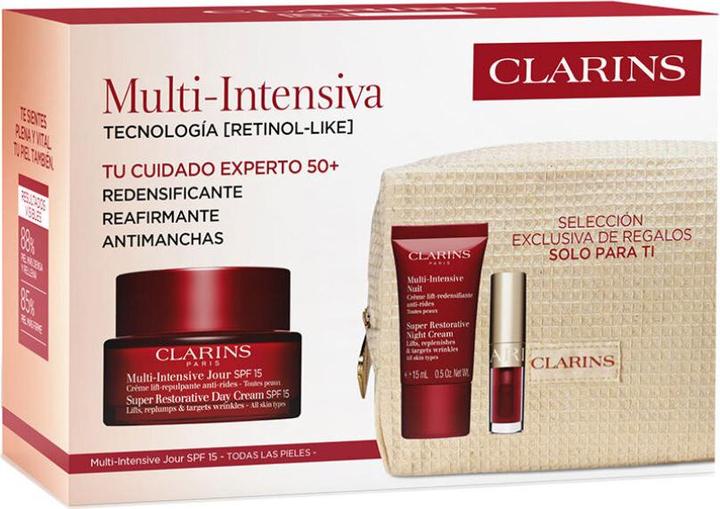 Image du produit Clarins Tagescreme für alle Hauttypen SPF 15 Multiintensives 4er-Set (Set soin du visage)
