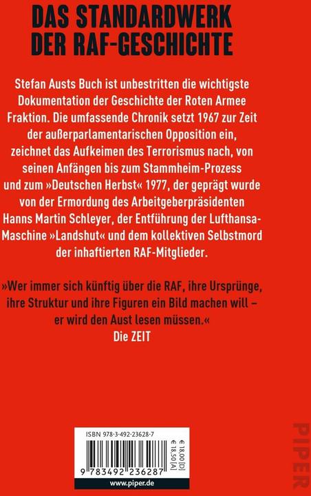 Actual product image Der Baader-Meinhof-Komplex (German, Stefan Aust, 2020)