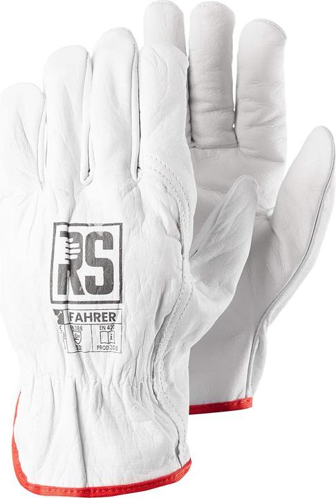 Image du produit RS Gants FAHRER B, type chauffeur, taille 9, blanc (9)