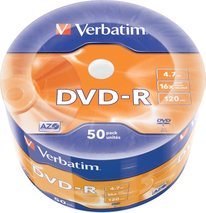 Immagine prodotto Verbatim 50 x DVD-R (50 x)